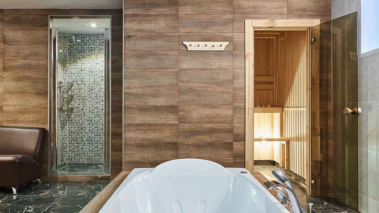 Шале с 3 спальнями с видом на лес