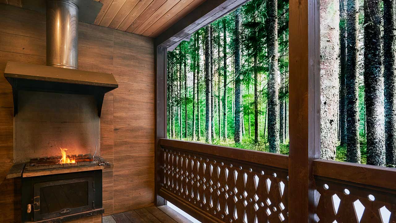 Шале с 1 спальней