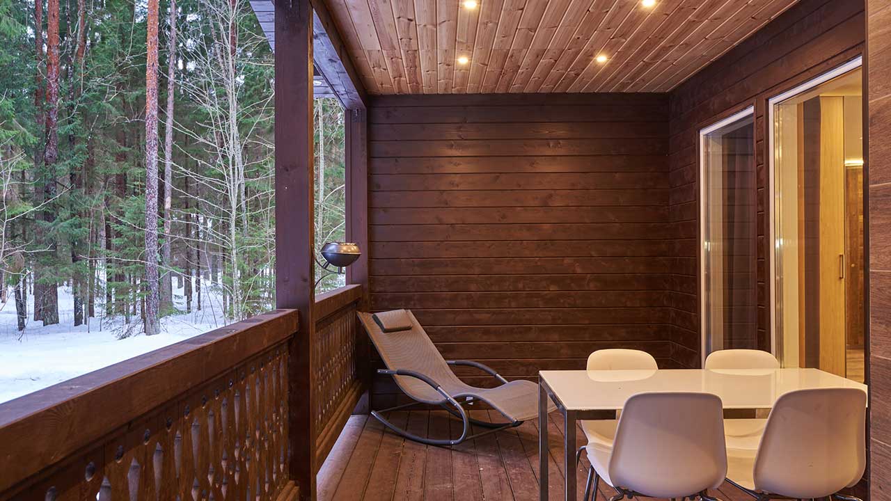 Шале с 1 спальней