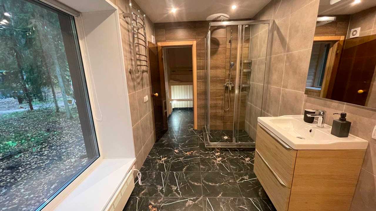 Шале с 1 спальней с видом на лес